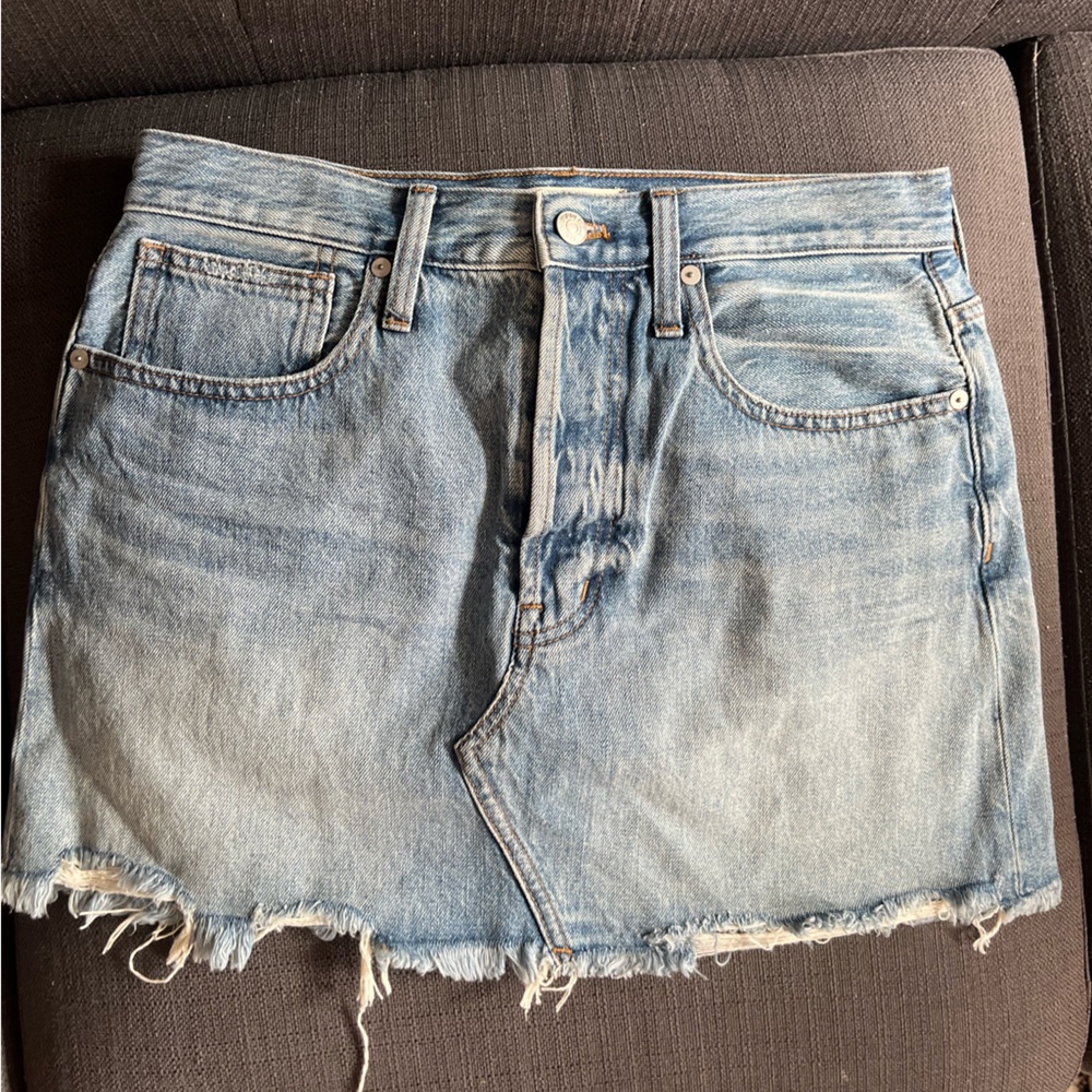 Madewell size 27 Jean skirt